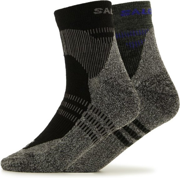Salomon - X Ultra Access Quarter 2-Pack - Wandersocken Gr 36-38 schwarz