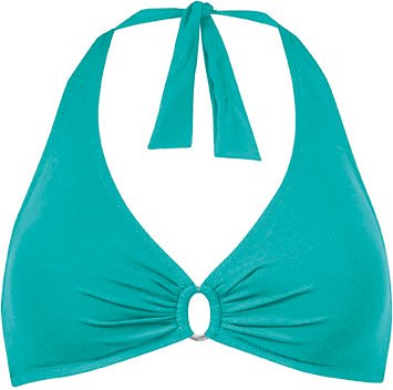 Lidea - Women's The Core Bikini Top Neck Halter - Bikini-Top Gr 36 - Cup: B türkis