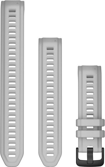 Garmin - Wechselarmband Silikon - Armband Gr Width: 20 mm hellgrau