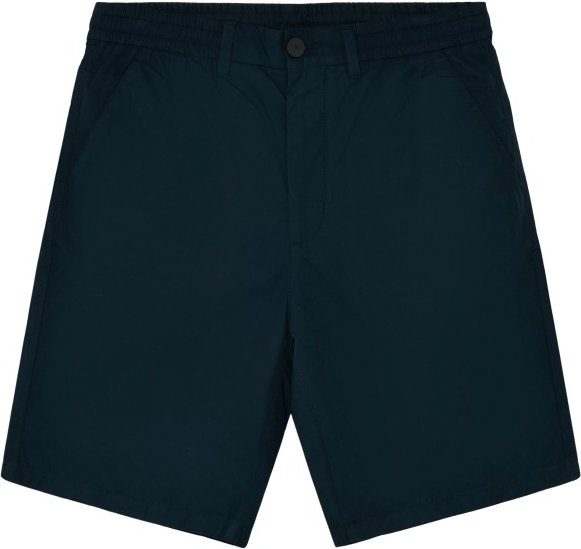 KnowledgeCotton Apparel - Fig Loose Poplin Elastic Waist String Shorts - Shorts Gr 3XL blau/schwarz
