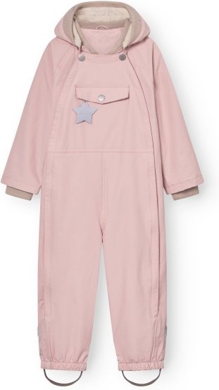 Mini A Ture - Kid's Matwisto Fleece Lined Coverall - Overall Gr 86 - 18 Months rosa