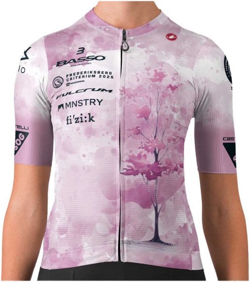 Castelli - Women's Espresso Jersey - Radtrikot Gr L rosa
