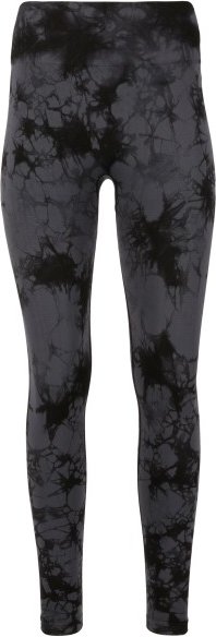 ATHLECIA - Women's Theresa Tie Dye Seamless Tights - Leggings Gr S/M grau/schwarz