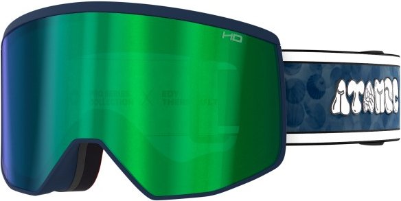 Atomic - Four Pro L Signature Edouard Therriault S3 - Skibrille Gr Large Fit grün