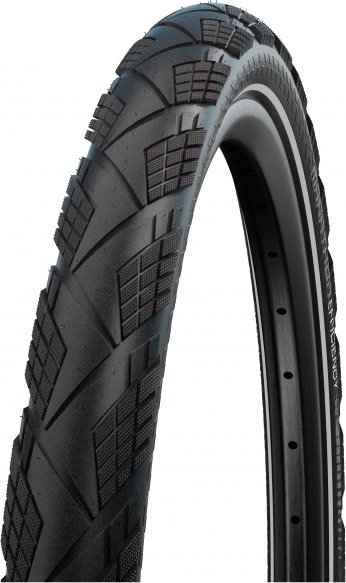 Thumbnail - Schwalbe - Marathon Efficiency Evo 28'' (55-622) SR V-Guard - Fahrradreifen Gr 28'' x 1,50'' - 55-622 schwarz