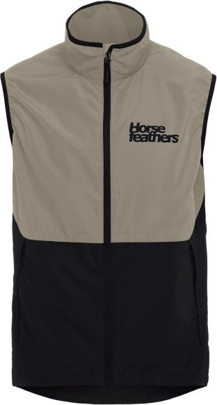 Horsefeathers - Hill Vest - Fahrradweste Gr S taupe /schwarz