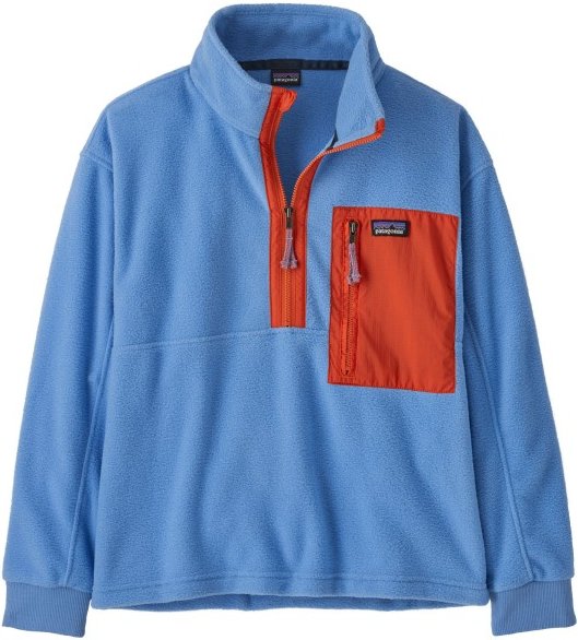 Thumbnail - Patagonia - Kid's Microdini 1/2 Zip P/O - Fleecepullover Gr S blau