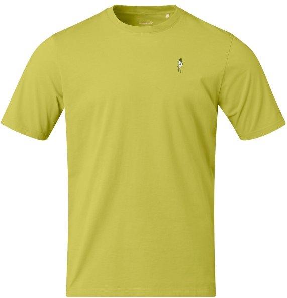 Norrøna - /29 Cotton Activity Embroidery - T-Shirt Gr M gelb