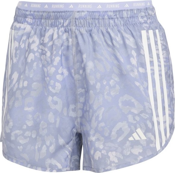 Thumbnail - adidas - Women's Own the Run E AOP Shorts - Laufshorts Gr L - Length: 3'' lila