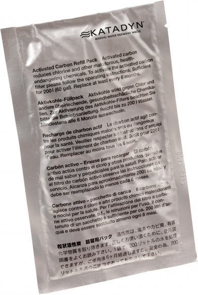 Katadyn - Combi Aktivkohle Nachfüllpack - Wasseraufbereitung Gr 2 Pieces