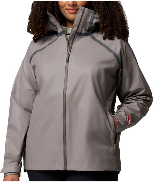 Columbia - Women's Reign No Shine Jacket - Regenjacke Gr XL grau