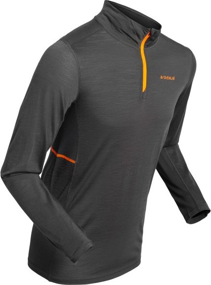 Daehlie - Performance Wool Half Zip - Merinounterwäsche Gr M grau