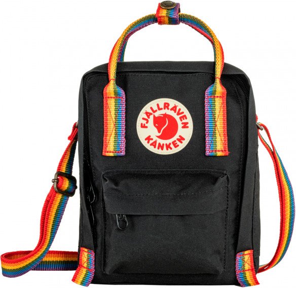 Fjällräven - Kånken Rainbow Sling - Umhängetasche Gr 2,5 l schwarz