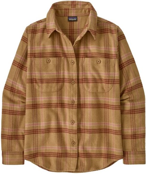 Patagonia - Women's Fjord Flannel Shirt - Hemd Gr S braun