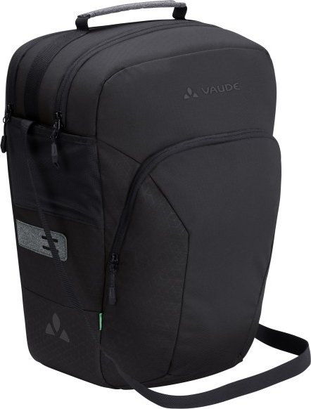 Vaude - Eback Single - Gepäckträgertasche Gr 22 l schwarz/grau