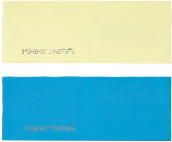 Kari Traa - Women's Una Headband 2-Pack - Stirnband Gr One Size blau/gelb