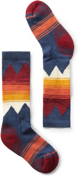 Thumbnail - Smartwool - Kid's Ski Light Cushion OTC - Skisocken Gr M bunt