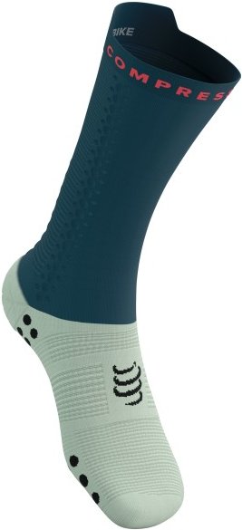 Thumbnail - Compressport - Pro Racing Socks V4.0 Bike - Radsocken Gr T3 - EU: 42-44 blau