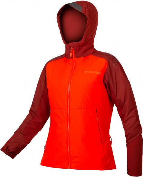 Thumbnail - Endura - Damen MT500 Freezing Point Jacke - Fahrradjacke Gr L rot