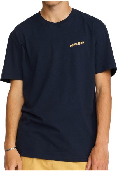 Revolution - Printed T-Shirt Sign - T-Shirt Gr XL blau