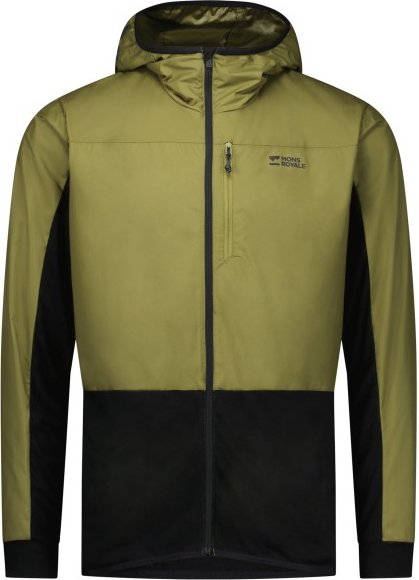 Mons Royale - Diversion Merino Wind Jacket - Fahrradjacke Gr XL oliv