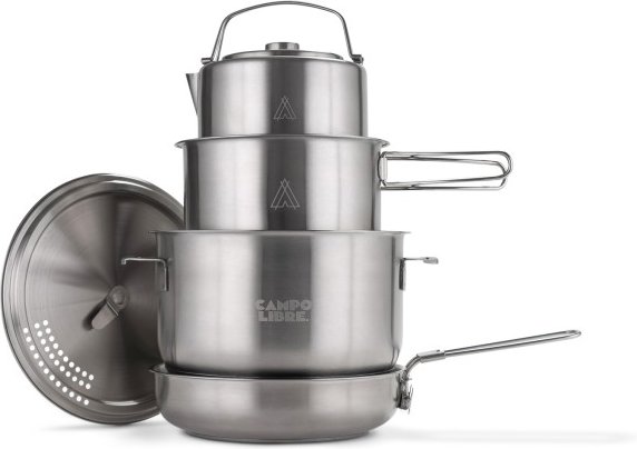 Campo Libre - Enzo 6 Pieces - Kochset grau