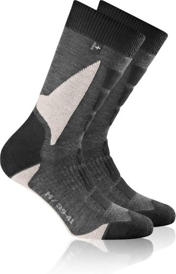 Thumbnail - Rohner - Back Country L/R - Wandersocken Gr 39-41 - M grau