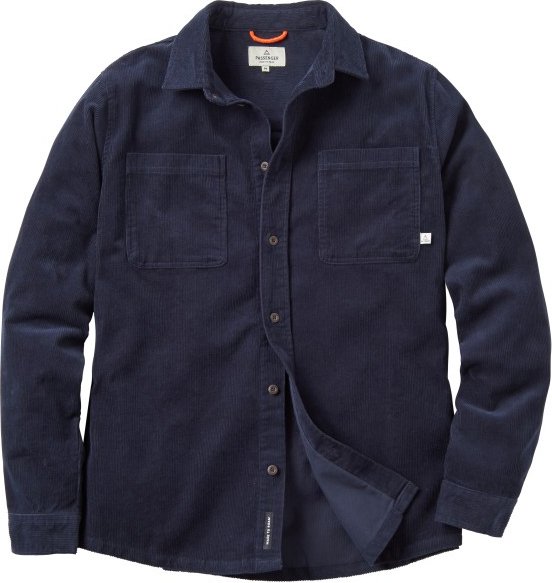 Passenger - Backcountry Cord Shirt - Hemd Gr S blau
