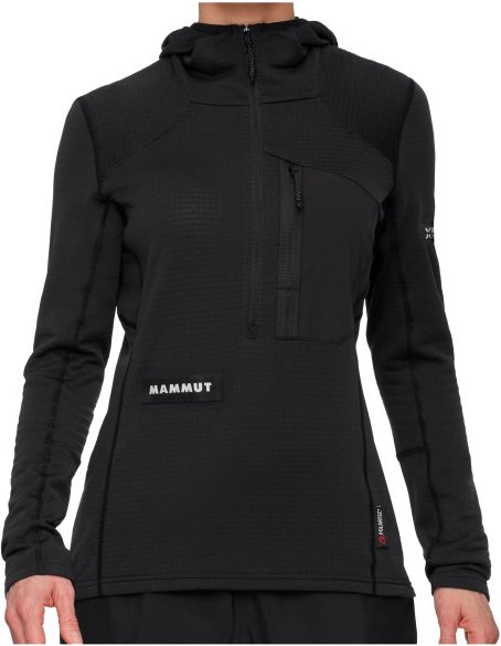 Mammut - Women's Eiger Nordwand Advanced FL Half Zip - Fleecepullover Gr M schwarz