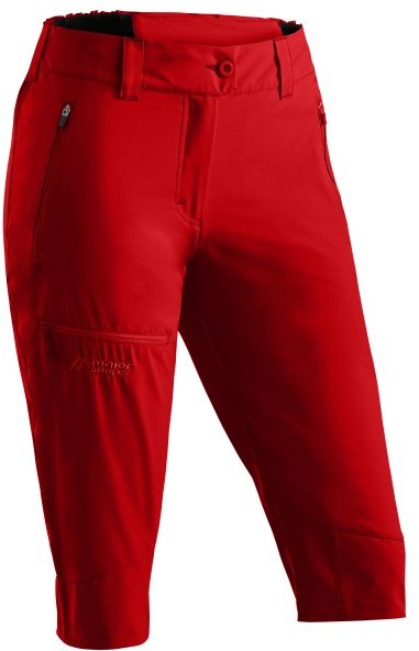 Thumbnail - Maier Sports - Women's Lulaka Capri Loop - Shorts Gr 46 - Regular rot