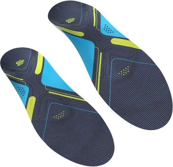 Bauerfeind Sports - Run Performance Insoles - Einlegesohle Gr 35 blau/grau