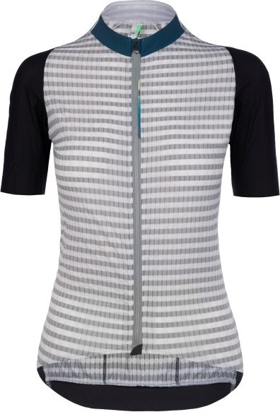 Q36.5 - Women's Jersey sleeveless L1 Pinstripe - Rad Singlet Gr M grau