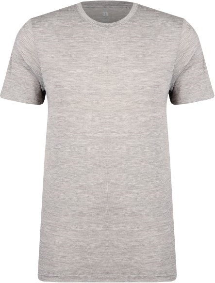 Heber Peak - MerinoMix150 PineconeHe. II T-Shirt - Merinoshirt Gr XXL grau