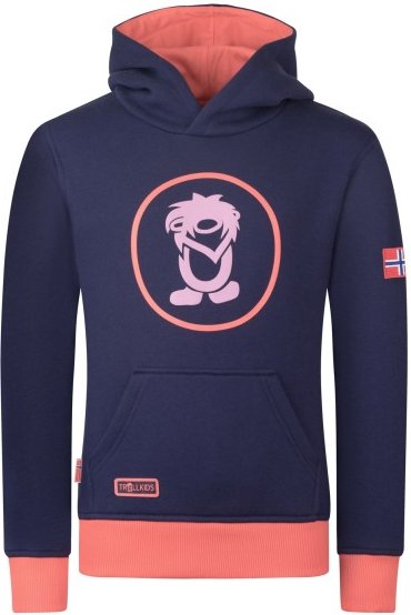 Trollkids - Kid's Troll Sweater - Hoodie Gr 110 blau