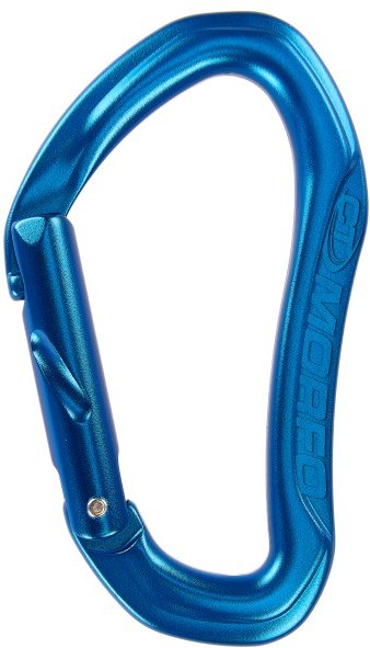 Thumbnail - Climbing Technology - Morfo S - Schnappkarabiner Gr One Size blau