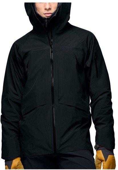 Thumbnail - Norrøna - Møre GORE-TEX Jacket - Skijacke Gr L schwarz
