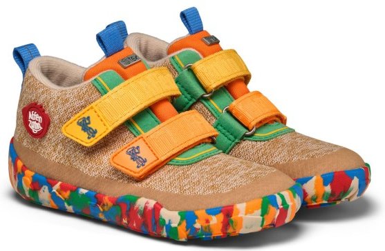 Affenzahn - Kid's Knit Happy - Freizeitschuhe Gr 26 beige