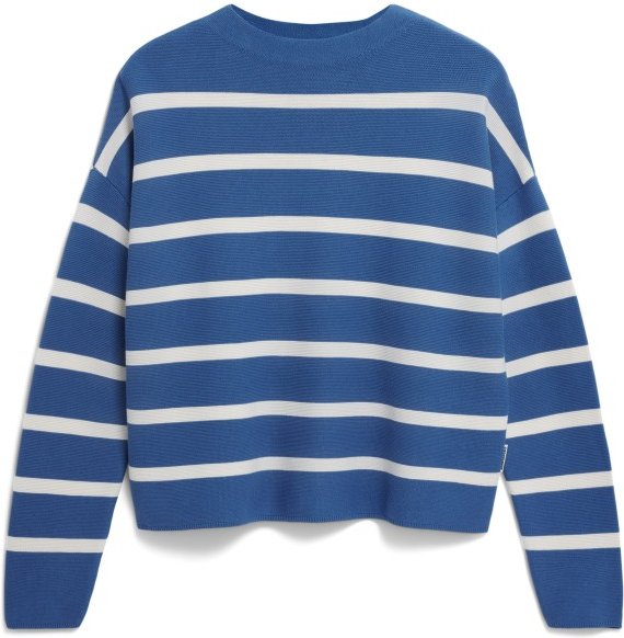 ARMEDANGELS - Women's Merinaa Stripes - Pullover Gr XS blau