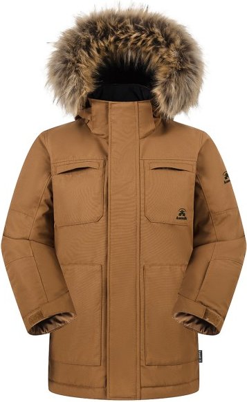 Kamik - Kid's Enzo - Parka Gr 128 braun