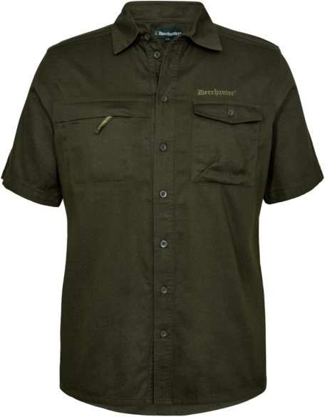 Thumbnail - Deerhunter - Atlas Hemd S/S - Hemd Gr 45/46 oliv