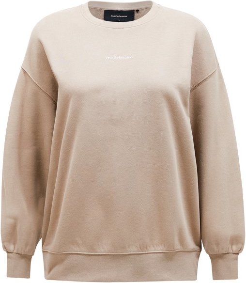 Peak Performance - Women's Original Terry Crew - Pullover Gr L beige