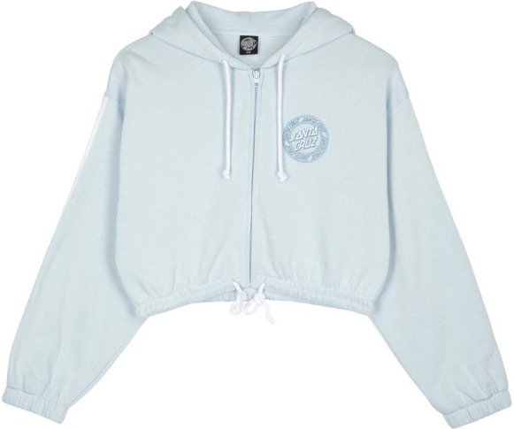 Santa Cruz - Women's Check Outline Ringed Dot Zip - Sweat- & Trainingsjacke Gr 10 grau