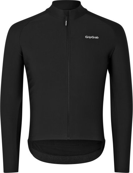 Thumbnail - GripGrab - PACR Thermal Long Sleeve Jersey - Radtrikot Gr XXL schwarz