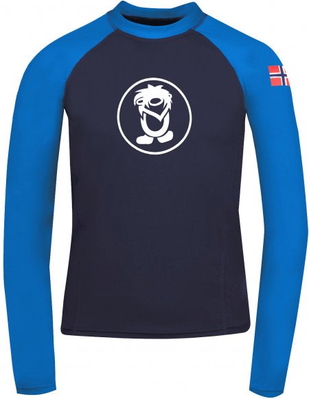 Trollkids - Kid's Kvalvika Shirt - Funktionsshirt Gr 92 blau