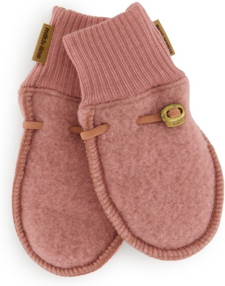 Thumbnail - Mikk-Line - Kid's Wool Mittens - Handschuhe Gr 86/92 rosa