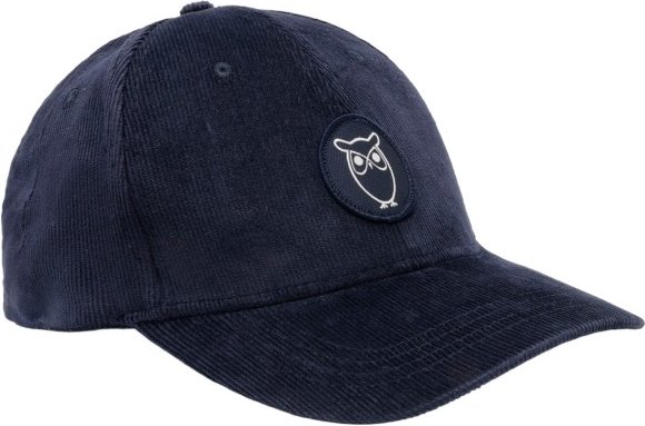 KnowledgeCotton Apparel - 14 Wales Corduroy Cap - Cap Gr One Size blau