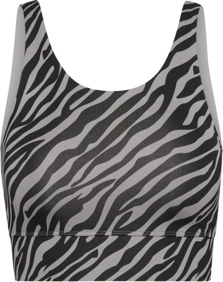 Hey Honey - Women's Bustier Zebra - Sport-BH Gr XS grau
