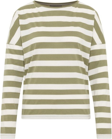 ELBSAND - Women's Milia - Longsleeve Gr S oliv/weiß