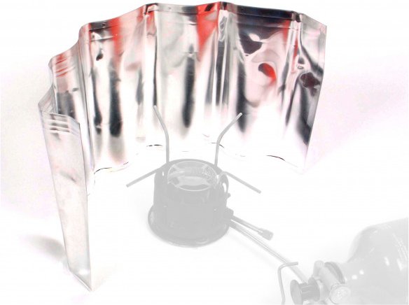 Origin Outdoors - Alu Windschutz Rollbar Gr 24 x 74 cm