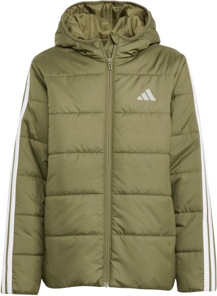 adidas - Kid's Essentials 3-Stripes Padded Jacket - Kunstfaserjacke Gr 176 oliv